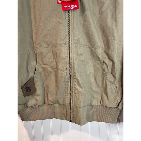 Wrangler Mens Work Horse Jacket L Water-Repellent Thermal Lining Lightweight - Picture 8 of 15